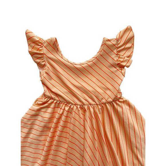 DotDotSmile Orange Sherbet Twirl Dress Size 3/4 - Picture 2 of 5